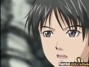 Nerdy girl with glasses takes it secretly at the beach - Hentaixxx 8/16