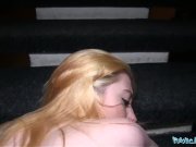 Public Agent Shy Teenager bends over for a big cock 15/16