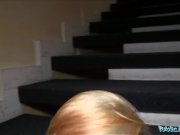 Public Agent Shy Teenager bends over for a big cock 16/16