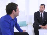 Jennifer White Shows Off All Her Skills While Her Cuckold Husband Watches 1/16