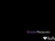 PureMature Blonde MILF Hillary Scott soaking wet pink pussy fucked 1/16