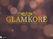 Glamkore - Naughty Chelsy Sun begs for DP from Stepbro & Friend 1/16