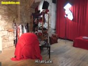 Young cutie poses for the first time 1/16