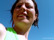 Ginger With Nice Tits Get Fucked At Beach 1/16