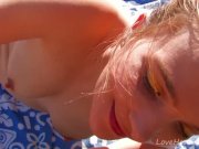 Nude Sunbathing Leads To Anal Fucking 2/16