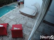 NannySpy Sneaky nanny Anastasia Knight new years eve fuck by HUGE dick 1/16