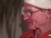 Old Young Orgy 9 Old Men 2 Teens hardcore Christmas group fuck special 5/16