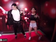 Honey Gold petite blasian babe quivers and cums 4/16