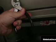 All Natural Kimber Lee Sucks Off Her Horny A/C Repair Man! 4/16