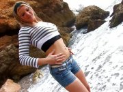 Shapely Blonde Hits The Beach For Anal 5/16