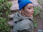 Public Agent Lost dog leads to hot outdoors sex 10/16