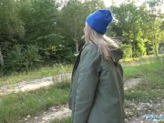 Public Agent Lost dog leads to hot outdoors sex 3/16