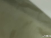 Blonde slut riding his pulsating hard cock 4/16