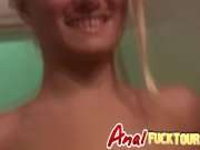 Gorgeous babe playing with long cock 1/16