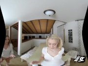 WankzVR - Breaking Daddy's Rules ft. Anastasia Knight and Summer Brooks 6/16