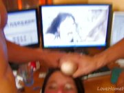 Nerdy Girl Gets Nasty With Two Hot Guys 16/16