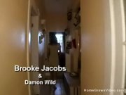 Plumber Lays Pipe Inside Brooke 1/16