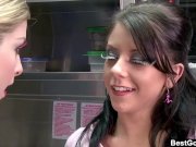 Petite Brunette Tessa Taylor Gets Huge Facial 1/16