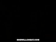 SheWillCheat - Latina Babe Selena Destroyed by BBC while Husband Watches 1/16