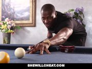 SheWillCheat - Latina Babe Selena Destroyed by BBC while Husband Watches 4/16