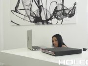 HOLED Interview anal fuck with great rack asian Vicki Chase 2/16