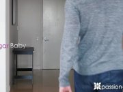 PASSION-HD Pretty face pale Bunnie Hughes dripping pussy fucked 1/16