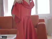 Glamkore - Curvy PAWG Angel Wicky gets sensual DP 3/16