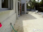 POVD Backyard skinny dipping fuck with brunette Charity Crawford 1/16