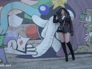 Jeny Smith pantyhose and high heels fetish tease 9/16