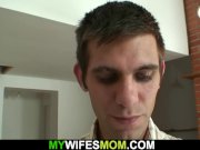 Big-cocked guy fucks blonde mother-inlaw 1/16