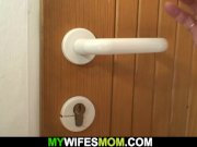 Big-cocked guy fucks blonde mother-inlaw 3/16