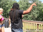 2 White bitches share a black cock 2/16