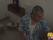 Fake Hostel - Freckle faced girl with nice ass and big nipples creeped on 6/16