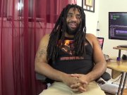 Big ebony facial 1/16