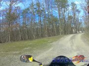 Sloppy blowjob on Don Whoe's sports bike 2/16