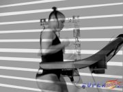 Ebony slut makes her pussy dripping wet 4/16