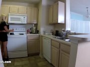 Teen blonde gets fucked with a young man 4/16