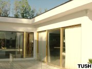 TUSHY Young Model Gapes For Her Manager 1/16