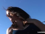 Closeup of their fucking act after a fellatio 1/16