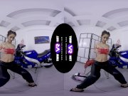 TmwVRnet - Darcia Lee - The Biker Babe in Leather Pants Shows Her Best 1/16