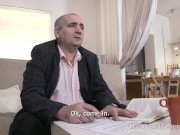 Hottie passes a sex test on the couch 1/16