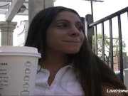 Sexy teen chick sucking dick before riding too 4/16