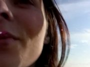 Slim Brunette Nymph Takes Cock In The Butt 1/16