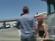 her first rough bangvan orgy 4/16