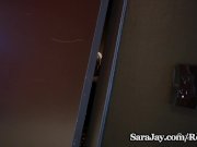 Hot Milf Sara Jay Fucks Her GF Carmen Valentina & Her Man! 3/16