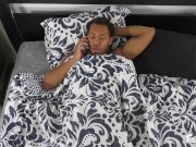 She Enjoys Her Stepson's Big Black Cock While Her Husband is Away 2/16