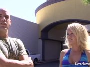 Giving a POV blowjob ad riding him nicely 2/16