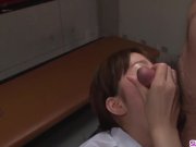 Moe Sakura does blowjob and fucks at school  - More at Slurpjp com 12/16