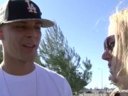 Meeting a passionate blonde girl who loves poking 2/16