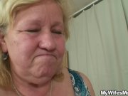 Boy fucks mega boobs wifes mother on the floor 8/16